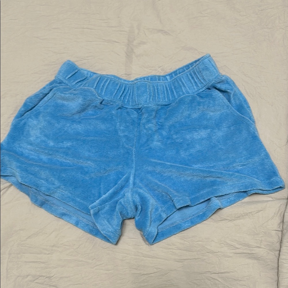 Vineyard Vines Blue Athletic Shorts with Elastic Waistband